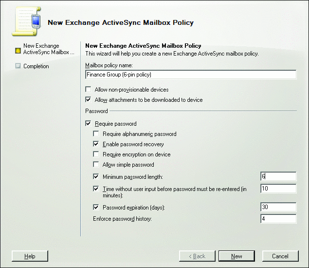 ͼ 2 Exchange Server 2007 ActiveSync 