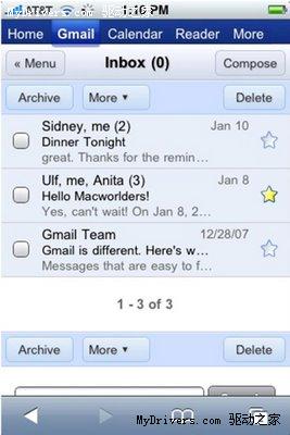 Google°iPhoneרGmail